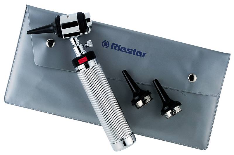 Riester Ri-Scope L2 Otoscope, LED Light 2.5V, C-handle, for alkaline  batteries